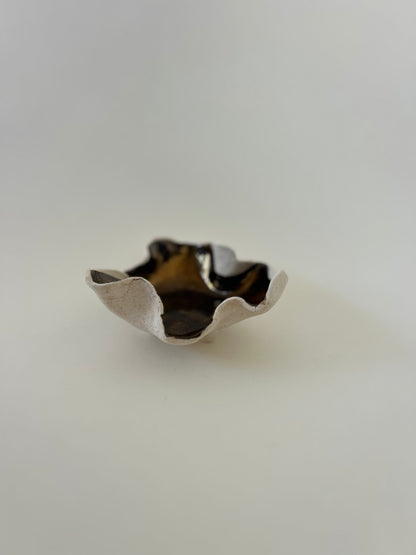 Jewellery dish | Gold crackle | Small