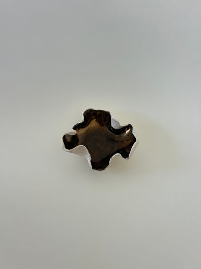 Jewellery dish | Gold crackle | Small